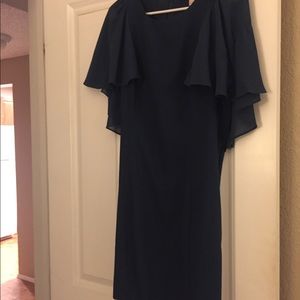 Forever 21 Teal Blue Structured Dress